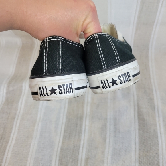 Converse Chuck Taylor Clean CVO Sneakers Tennis‎ Shoes Black White Size 7 - Picture 4 of 9